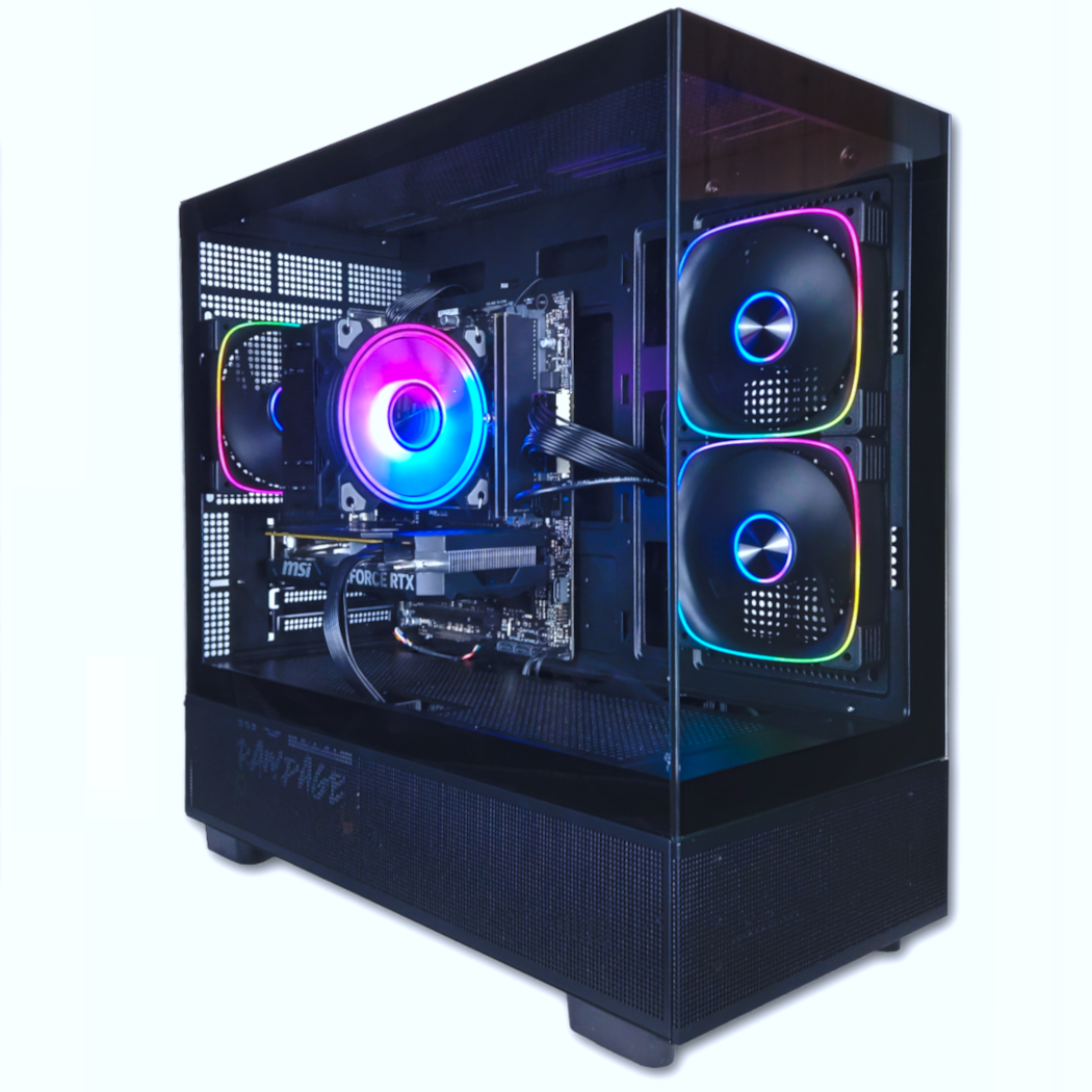 Scorpius Gaming PC Bundle | Intel® Core™ i5-12400F | NVIDIA® GeForce RTX™ 3050 | 16GB DDR4 RAM | 1TB M.2 NVMe SSD