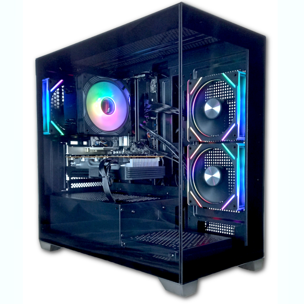 Libra Gaming PC Bundle | Intel® Core™ i5-14400F | NVIDIA® GeForce RTX™ 5060 | 16GB DDR4 RAM | 1TB M.2 NVMe SSD