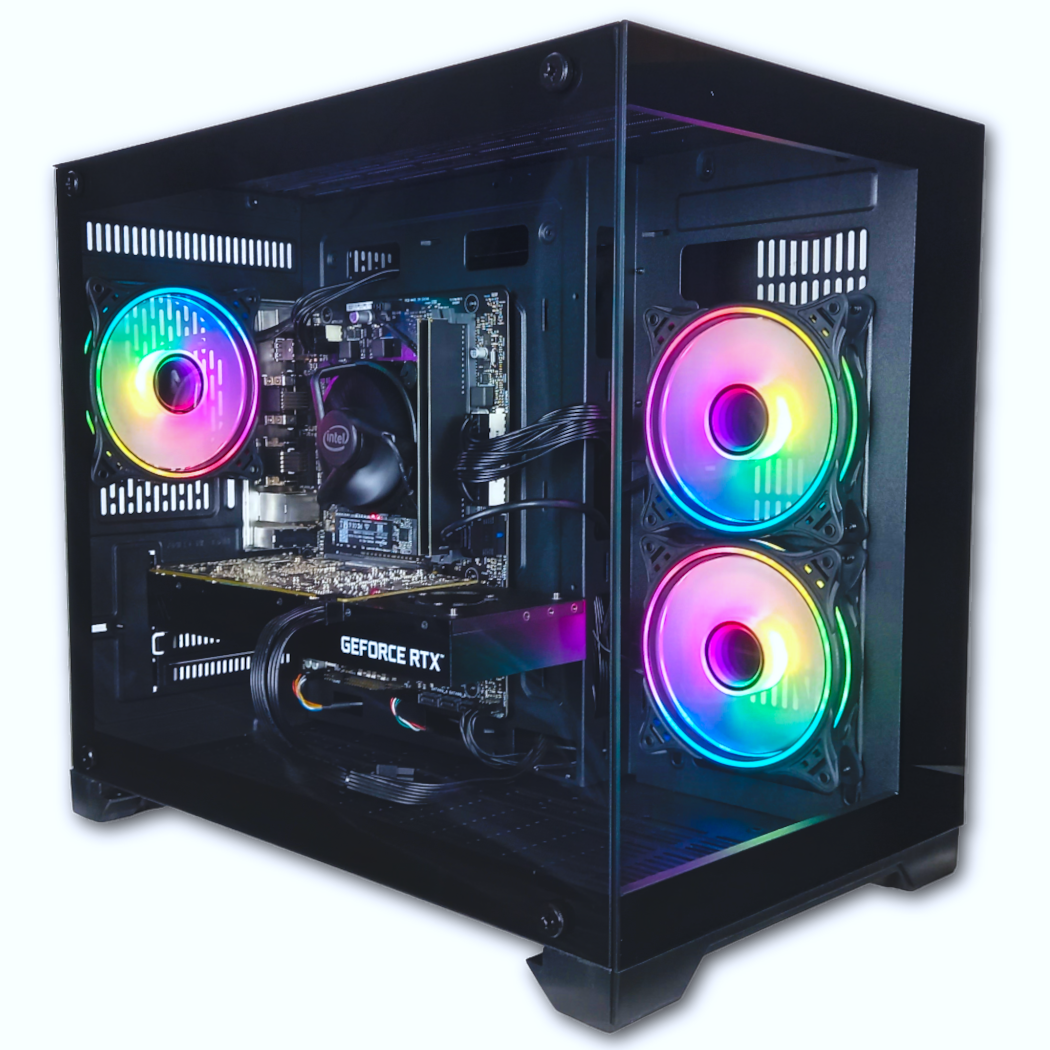 Capricornus Gaming PC Bundle | Intel® Core™ i5-9500 | NVIDIA® GeForce GTX™ 1660 | 16GB DDR4 RAM | 1TB SATA SSD