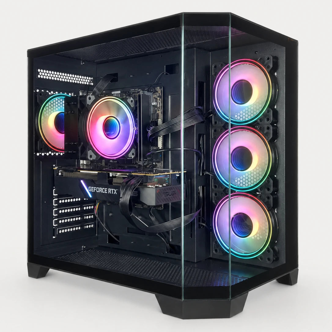 Leo Gaming PC Bundle | AMD Ryzen™ 5 7600X | NVIDIA® GeForce RTX™ 5060Ti | 32GB DDR5 RAM | 2TB M.2 NVMe SSD