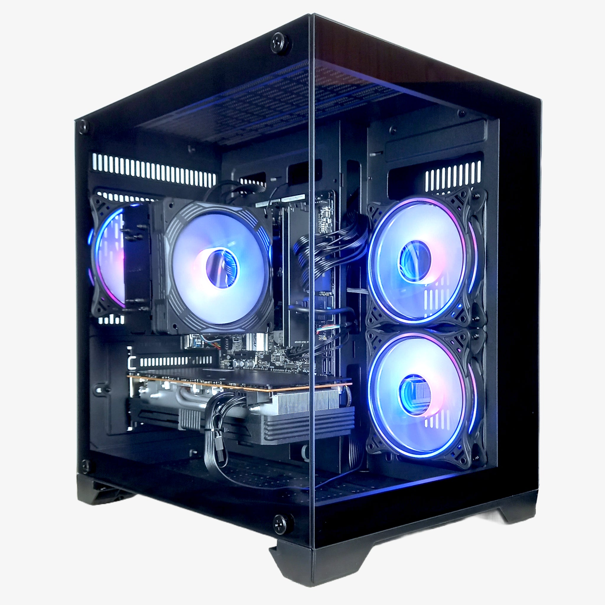 Plug & Play | Aquarius Gaming PC | Intel Core i5 9500 | AMD Radeon RX 5700XT