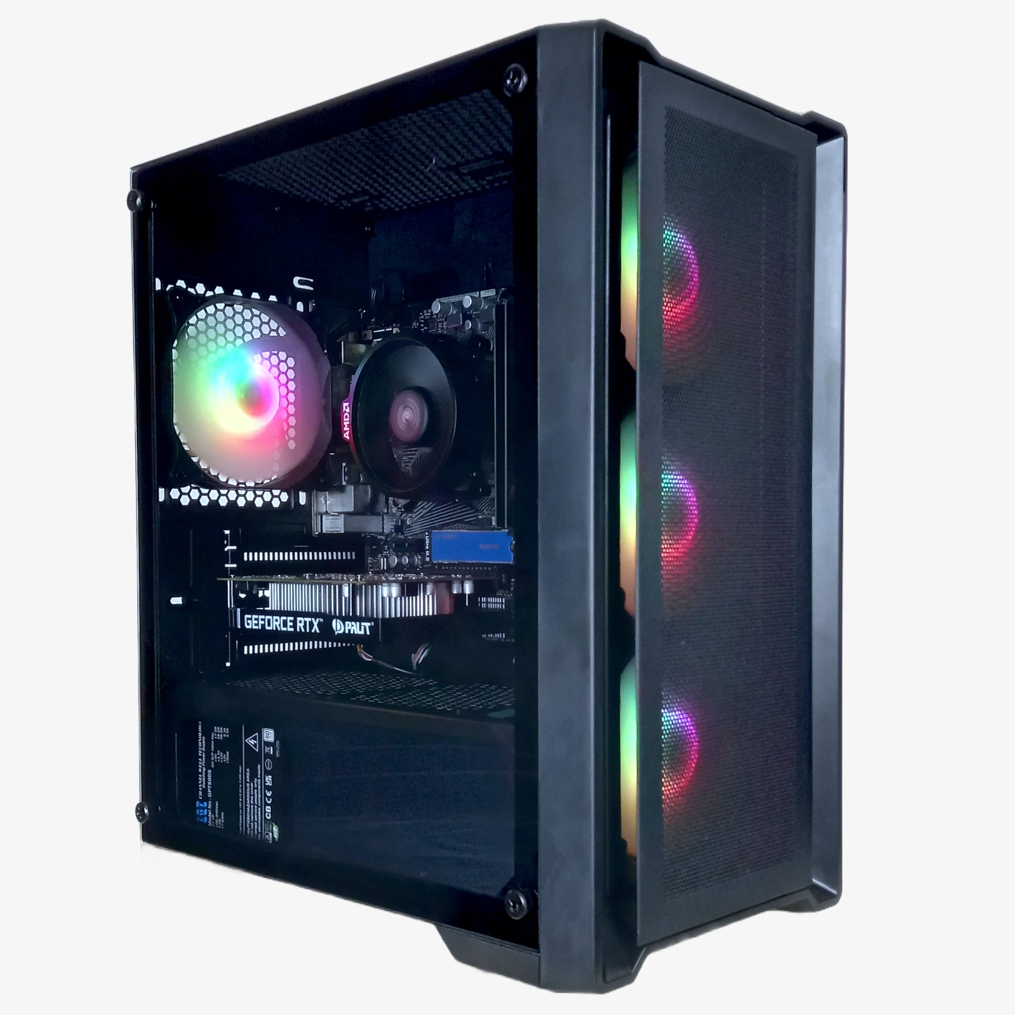 Plug & Play | Sagittarius Gaming PC | Intel Core i3 10100f | Nvidia RTX 3050