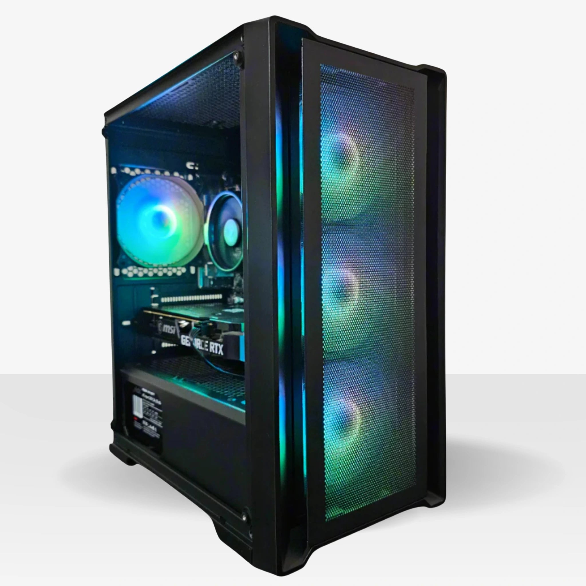 Taurus Gaming PC | AMD Ryzen™ 5 4500 | NVIDIA® GeForce RTX™ 3050 | 16GB DDR4 RAM | 512GB M.2 NVMe SSD