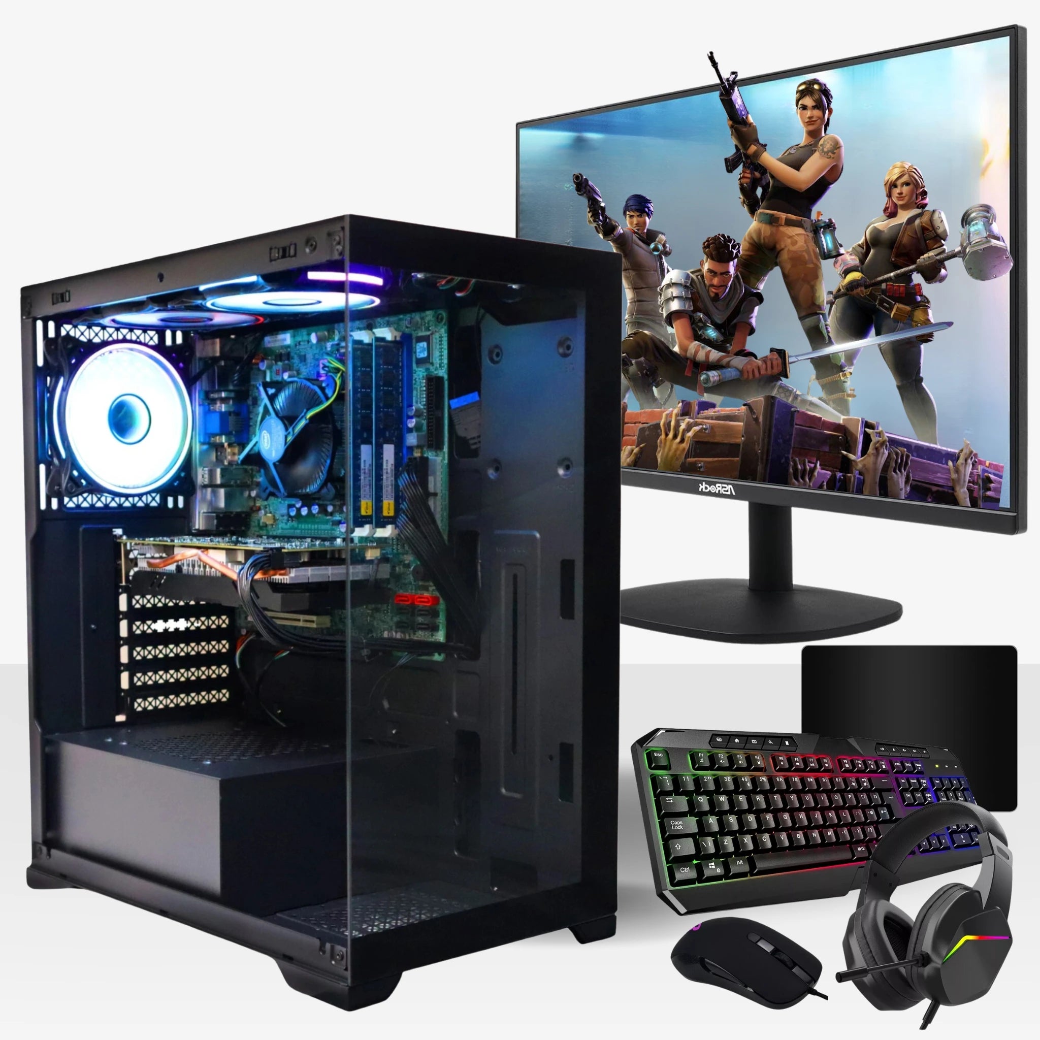 Capricorn Gaming PC Bundle | Intel® Core™ i5-9500 | NVIDIA® GeForce RTX™ 2060 | 16GB DDR4 RAM | 512GB SATA SSD
