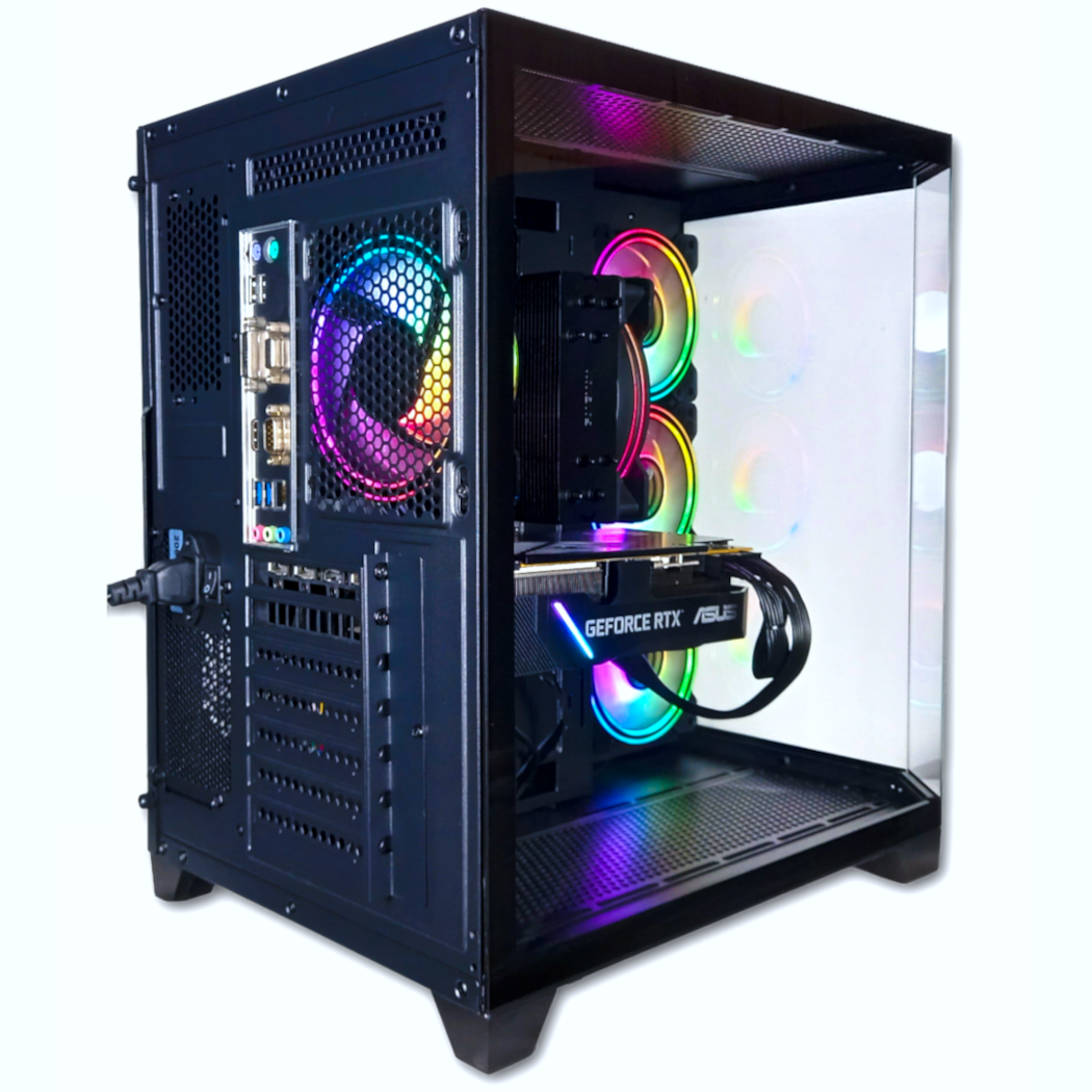 Leo Gaming PC | AMD Ryzen™ 5 7600X | NVIDIA® GeForce RTX™ 5070 | 16GB DDR4 RAM | 1TB M.2 NVMe SSD