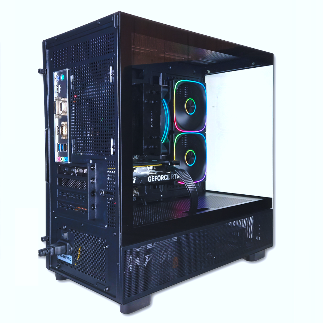 Taurus Gaming PC Bundle | AMD Ryzen™ 5 4500 | NVIDIA® GeForce RTX™ 3050 | 16GB DDR4 RAM | 1TB M.2 NVMe SSD