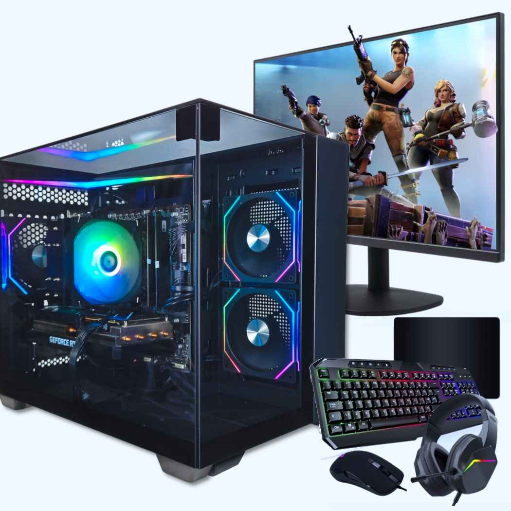 Ophiuchus Gaming PC Bundle | AMD Ryzen™ 7 5700X | NVIDIA® GeForce RTX™ 5060 | 16GB DDR4 RAM | 1TB M.2 NVMe SSD