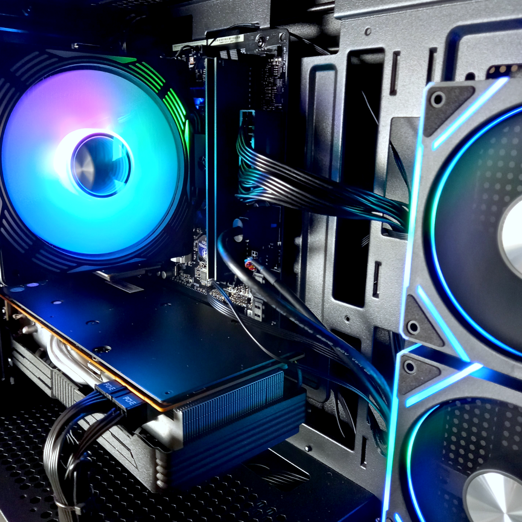 Cygnus Gaming PC Bundle | AMD Ryzen™ 5 4500 | NVIDIA® GeForce RTX™ 2060 | 16GB DDR4 RAM | 1TB M.2 NVMe SSD