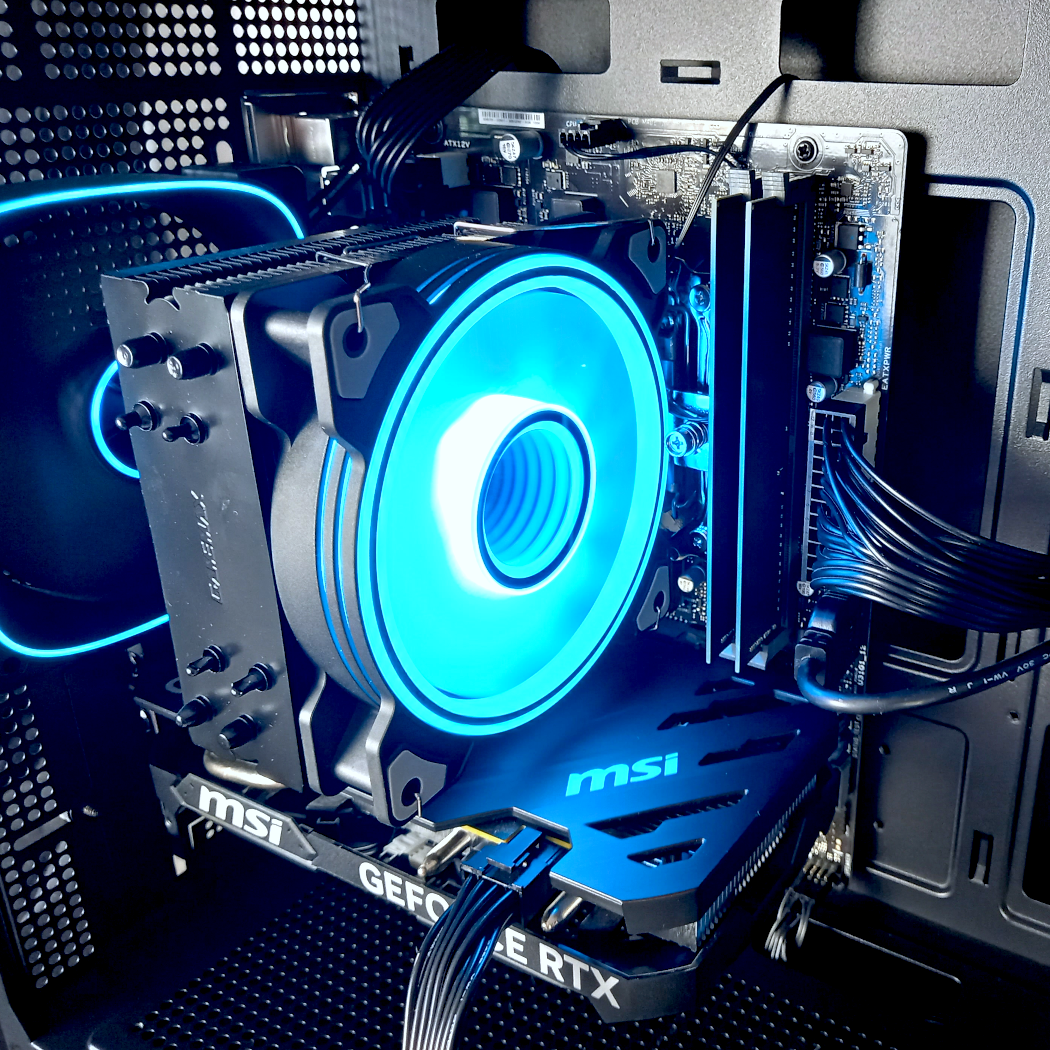 Gemini Gaming PC | AMD Ryzen™ 5 5600 | NVIDIA® GeForce RTX™ 3050 | 16GB DDR4 RAM | 1TB M.2 NVMe SSD