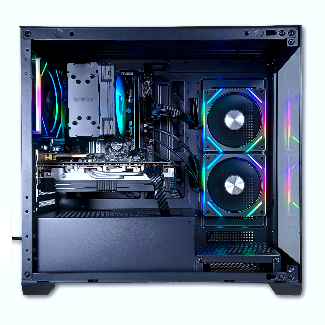 Libra Gaming PC | Intel® Core™ i5-12400F | NVIDIA® GeForce RTX™ 4060 | 16GB DDR4 RAM | 1TB M.2 NVMe SSD