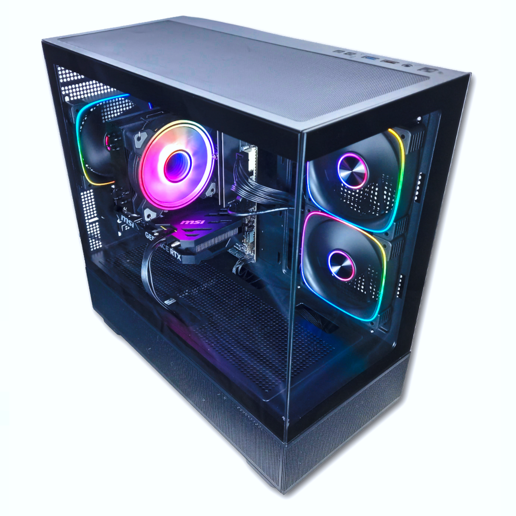 Gemini Gaming PC | AMD Ryzen™ 5 5600 | NVIDIA® GeForce RTX™ 3050 | 16GB DDR4 RAM | 1TB M.2 NVMe SSD