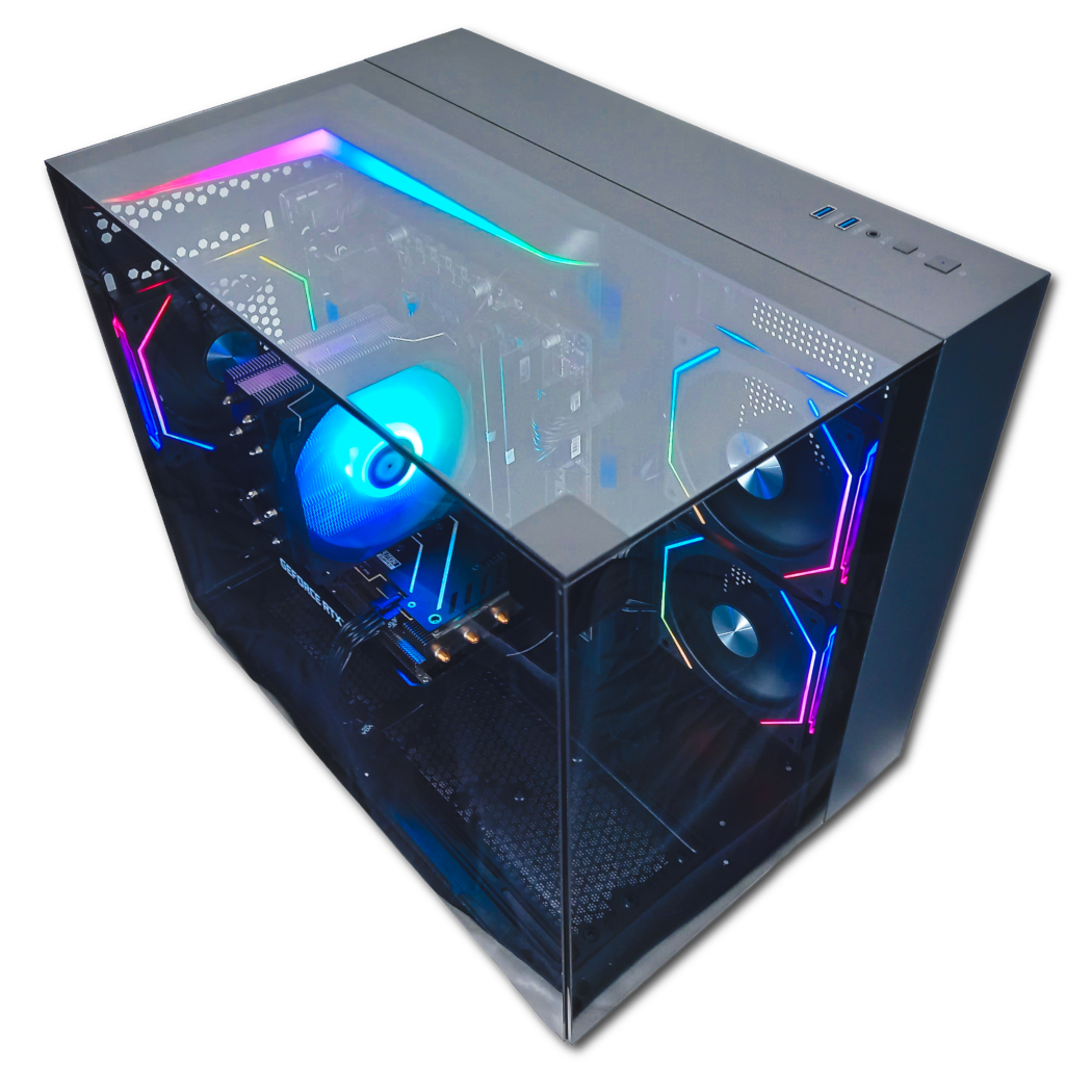 Libra Gaming PC | Intel® Core™ i5-14400F | NVIDIA® GeForce RTX™ 5060 | 16GB DDR4 RAM | 1TB M.2 NVMe SSD