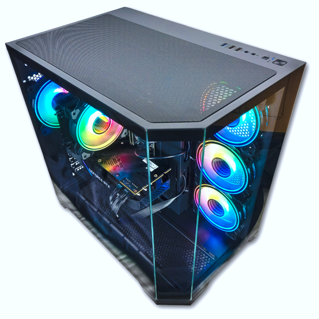 Leo Gaming PC | AMD Ryzen™ 5 7600X | NVIDIA® GeForce RTX™ 5070 | 16GB DDR4 RAM | 1TB M.2 NVMe SSD