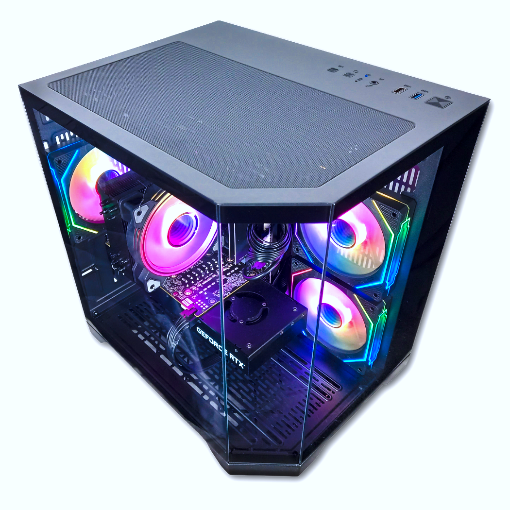 Aquarius Gaming PC | Intel® Core™ i5-9600kf | NVIDIA® GeForce RTX™ 2070 | 16GB DDR4 RAM | 1TB SATA SSD