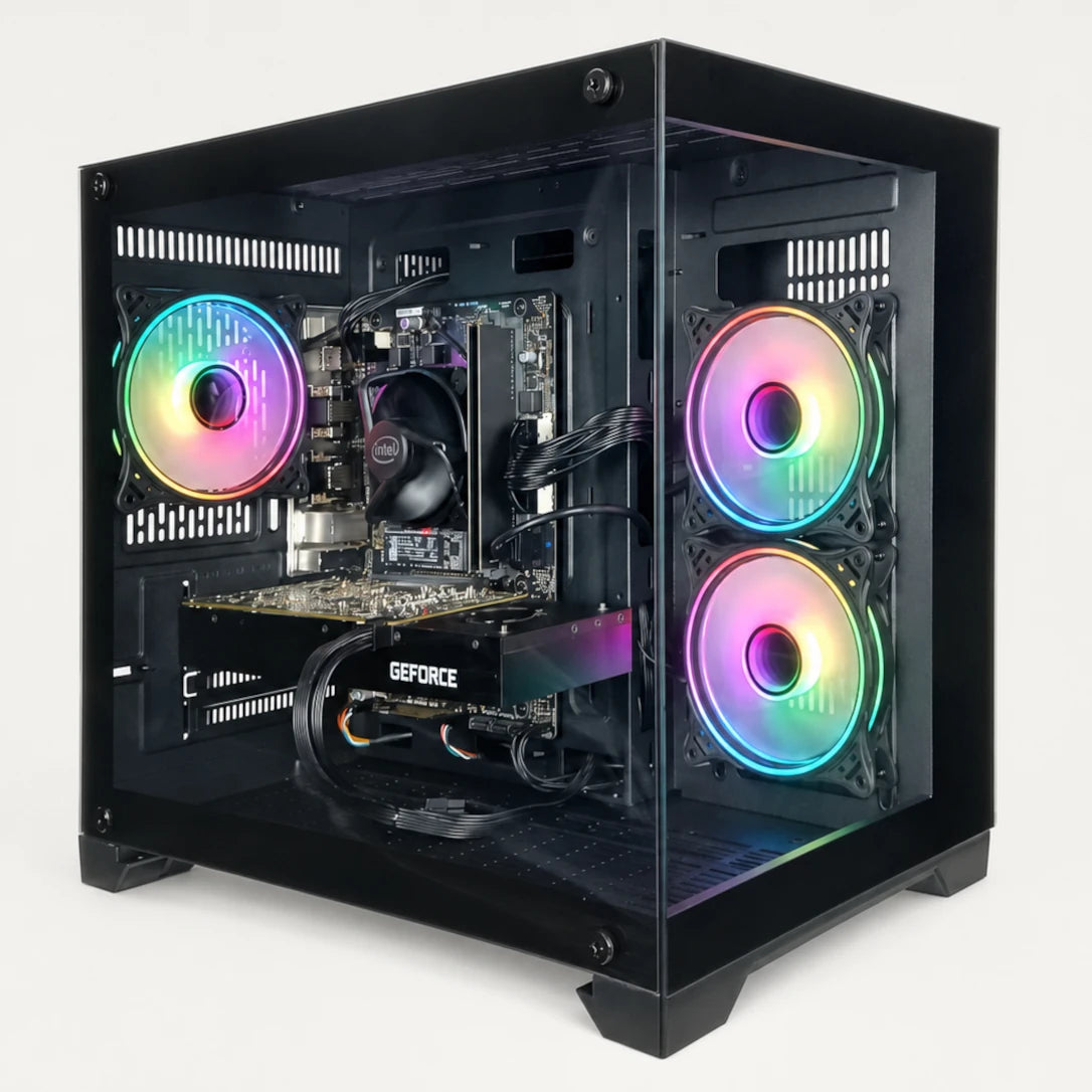 Aries Gaming PC Bundle | Intel® Core™ i5-9400f | NVIDIA® GeForce GTX™ 1660 | 16GB DDR4 RAM | 512GB SSD