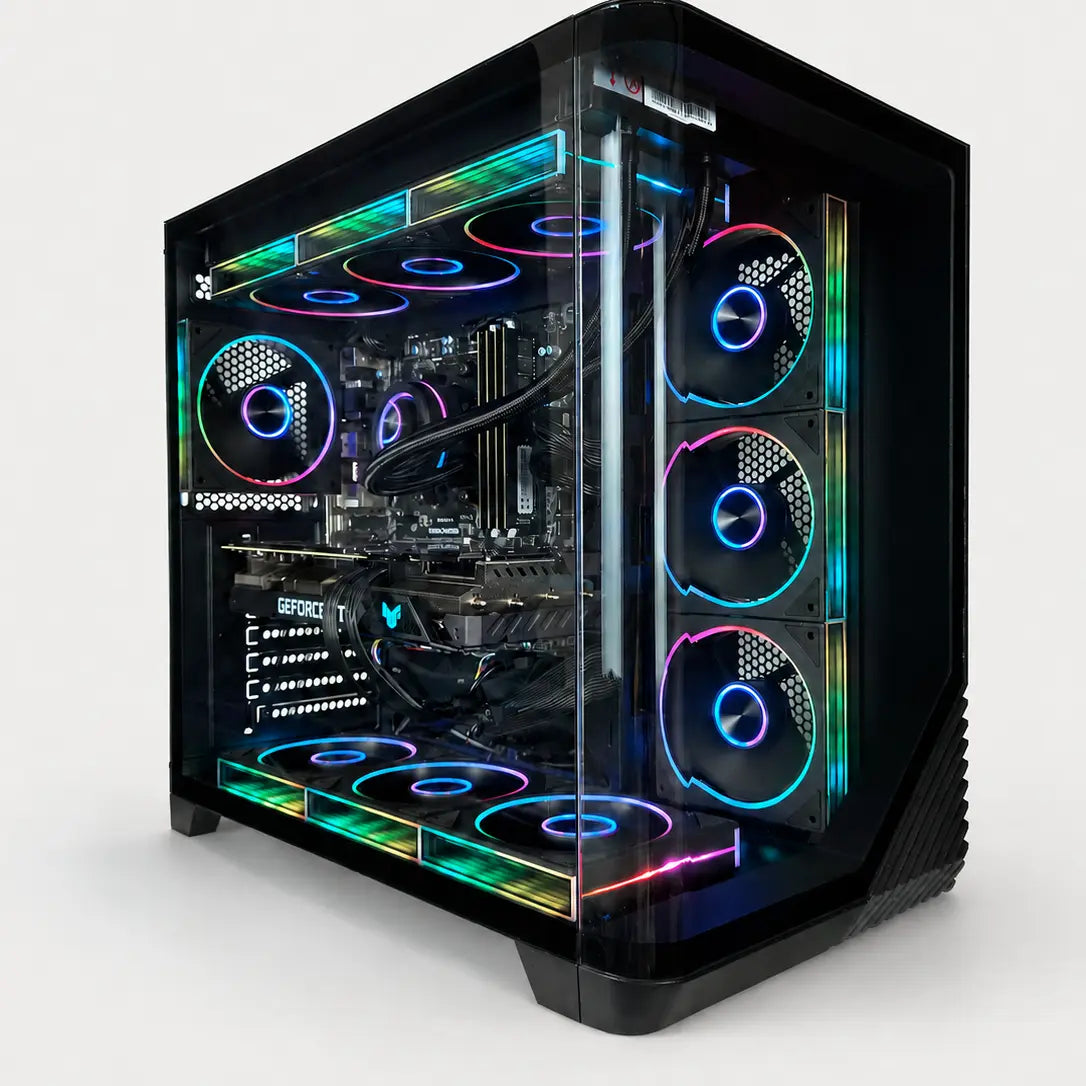 Cepheus Gaming PC Bundle | AMD Ryzen™ 5 9600X | NVIDIA® GeForce RTX™ 5070 | 32GB DDR5 RAM | 2TB M.2 NVMe SSD