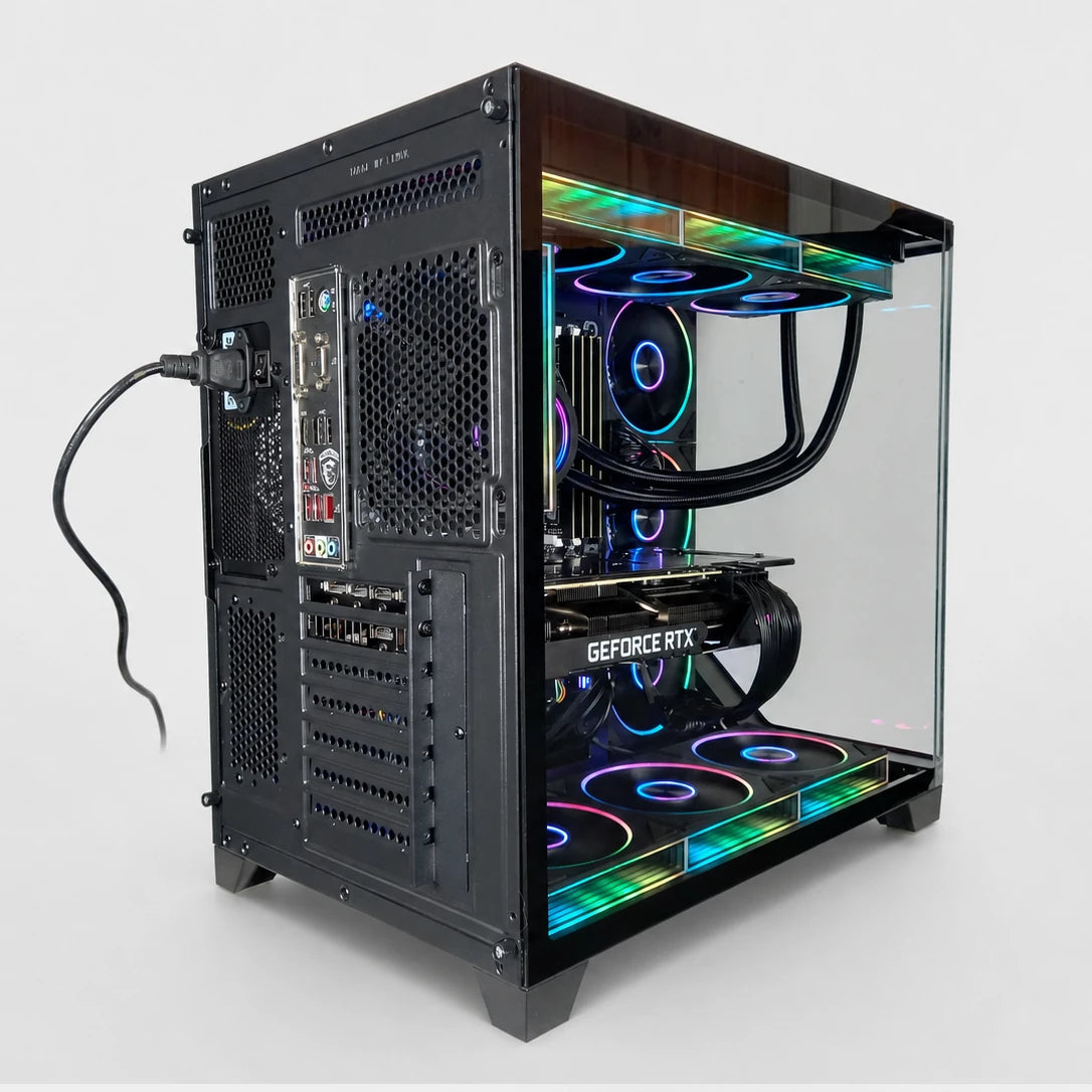 Hydrus Gaming PC Bundle | Intel® Core™ i5-14600KF| NVIDIA® GeForce RTX™ 5070 | 32GB DDR4 RAM | 2TB M.2 NVMe SSD