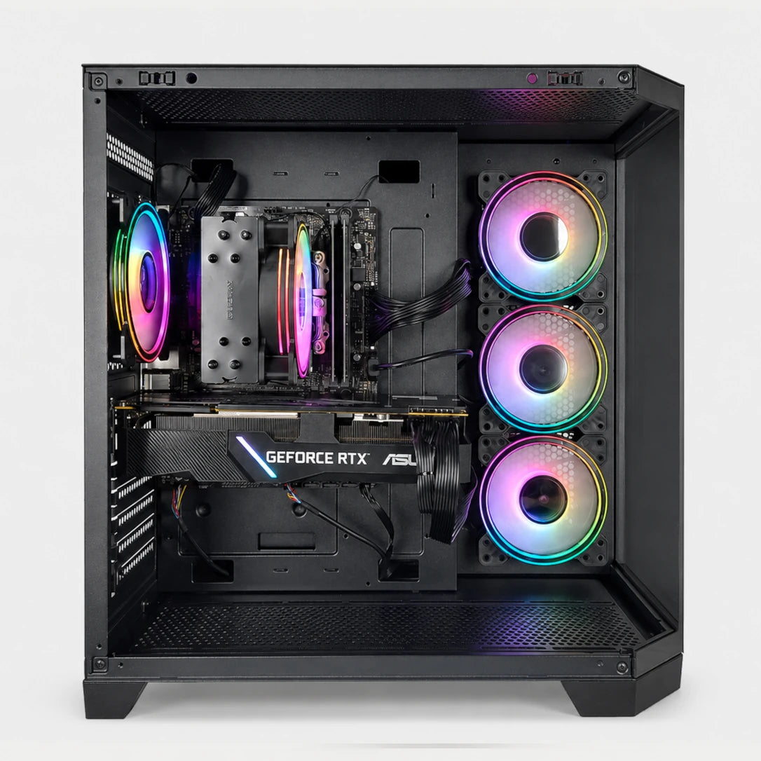 Leo Gaming PC | AMD Ryzen™ 5 7600X | NVIDIA® GeForce RTX™ 5060Ti | 32GB DDR5 RAM | 2TB M.2 NVMe SSD