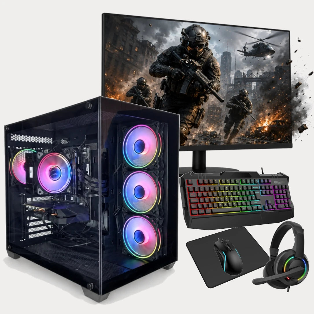 Orion Gaming PC Bundle |  Intel® Core™ i5-12400F | NVIDIA® GeForce RTX™ 5050 | 16GB DDR4 RAM | 1TB M.2 NVMe SSD