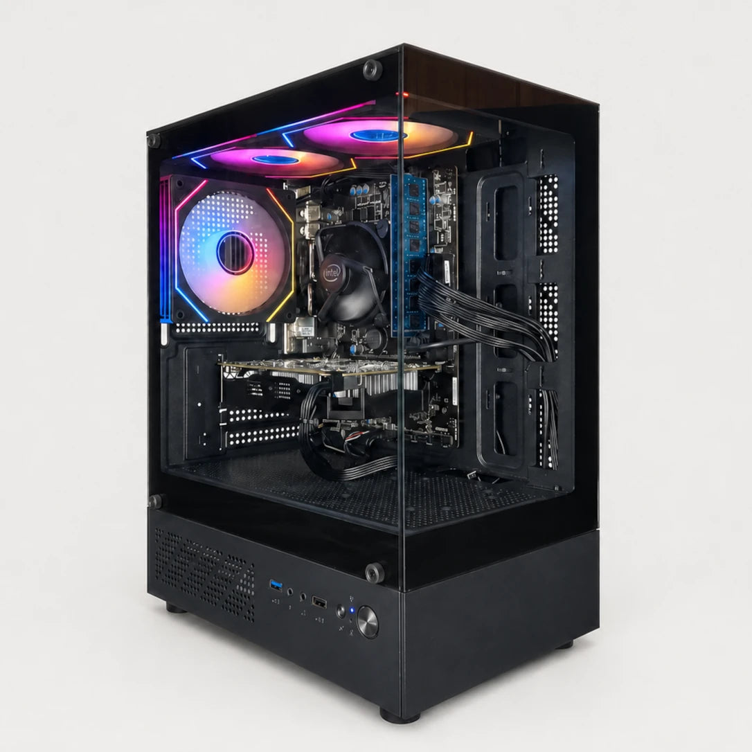 Pisces Gaming Bundle | Intel® Core™ i3-9100f | NVIDIA® GeForce GTX™ 1060 | 16GB DDR4 RAM | 512GB SATA SSD