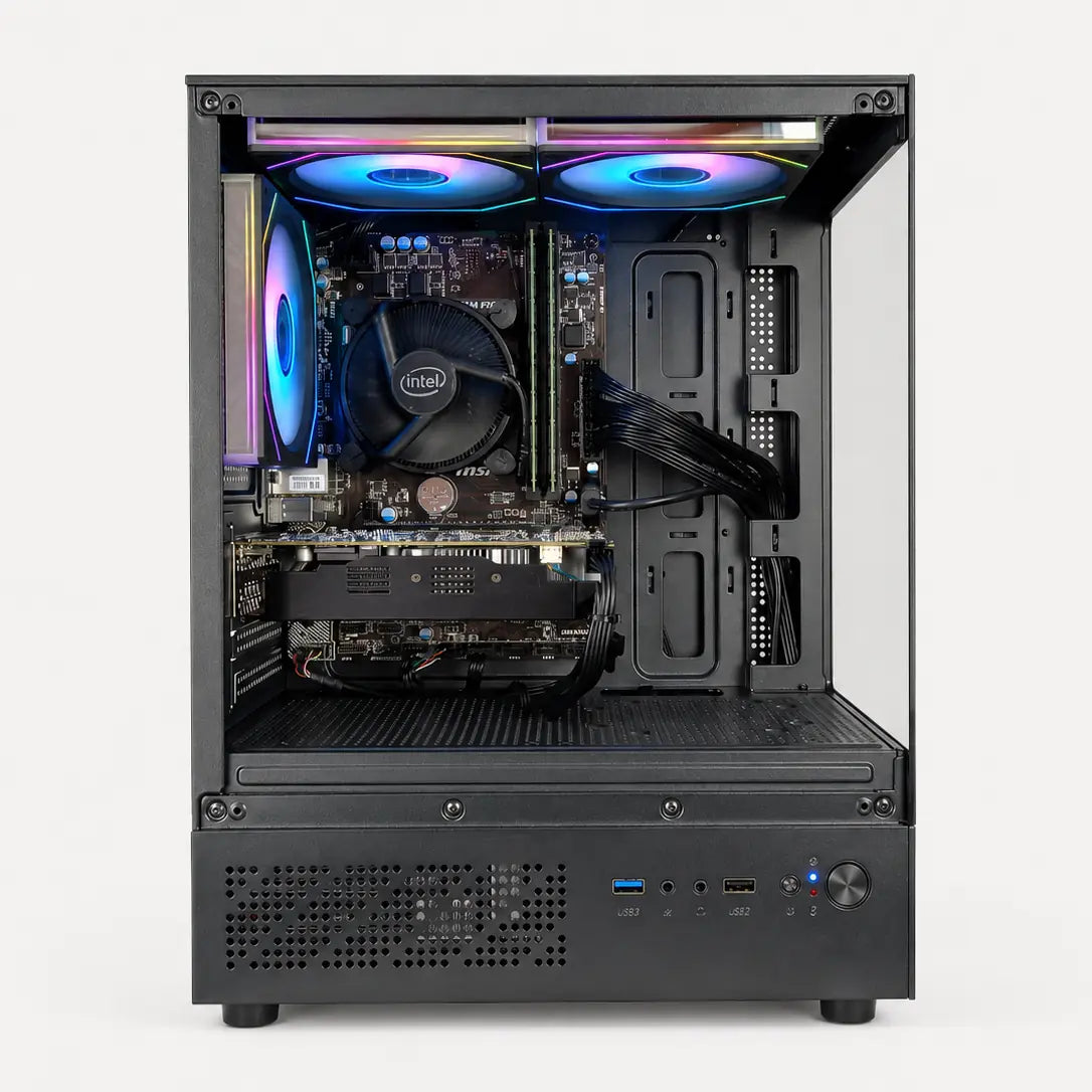 Pisces Gaming PC | Intel® Core™ i3-9100f | NVIDIA® GeForce GTX™ 1060 | 16GB DDR4 RAM | 512GB SATA SSD