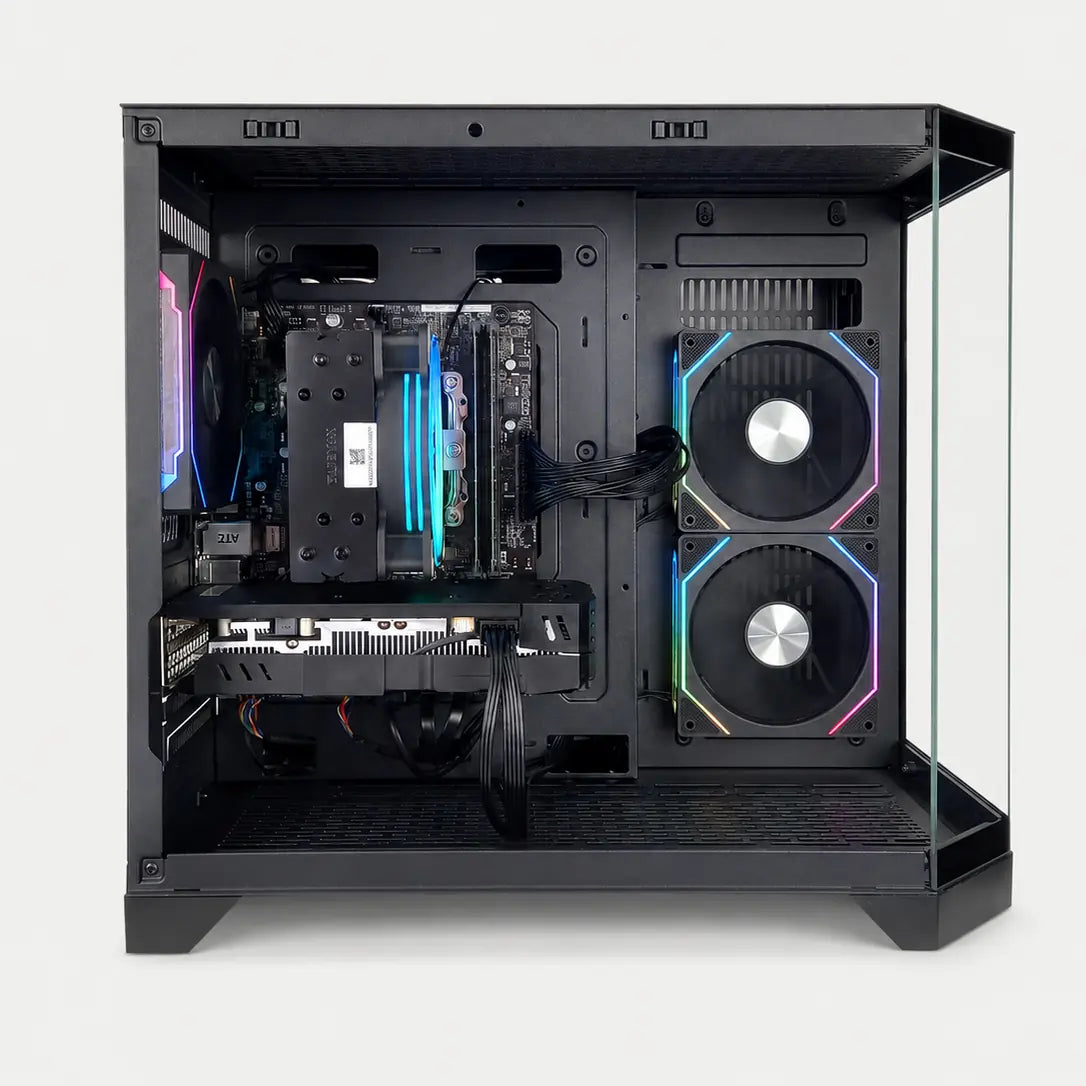 Scorpius Gaming PC | Intel® Core™ i3-14100F | NVIDIA® GeForce RTX™ 3050 | 16GB DDR4 RAM | 1TB M.2 NVMe SSD