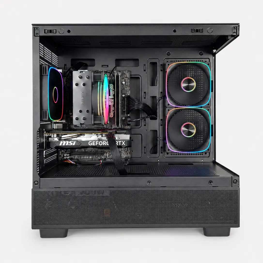 Taurus Gaming PC | AMD Ryzen™ 5 4500 | NVIDIA® GeForce RTX™ 3050 | 16GB DDR4 RAM | 1TB M.2 NVMe SSD