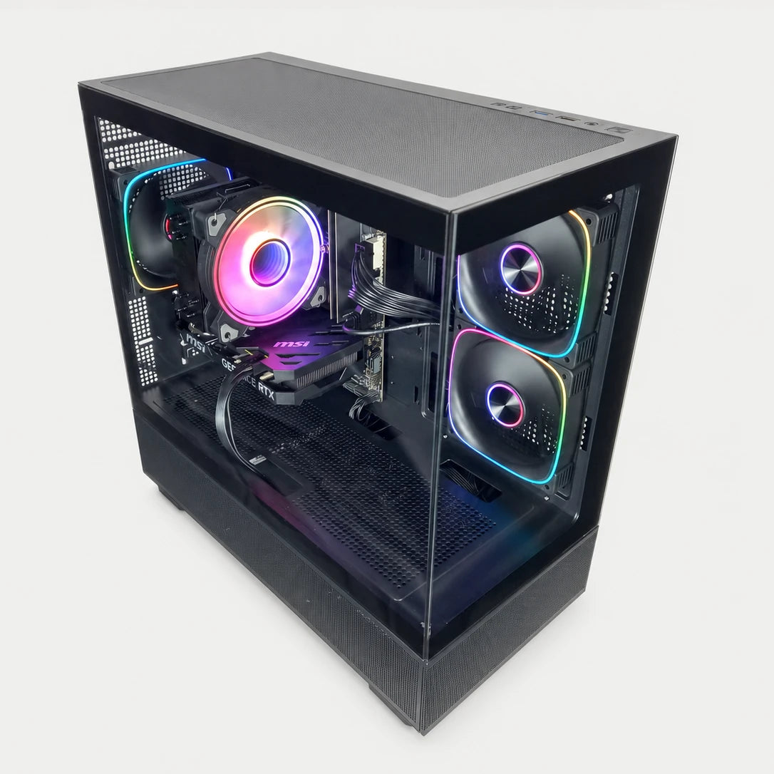 Taurus Gaming PC Bundle | AMD Ryzen™ 5 4500 | NVIDIA® GeForce RTX™ 3050 | 16GB DDR4 RAM | 1TB M.2 NVMe SSD