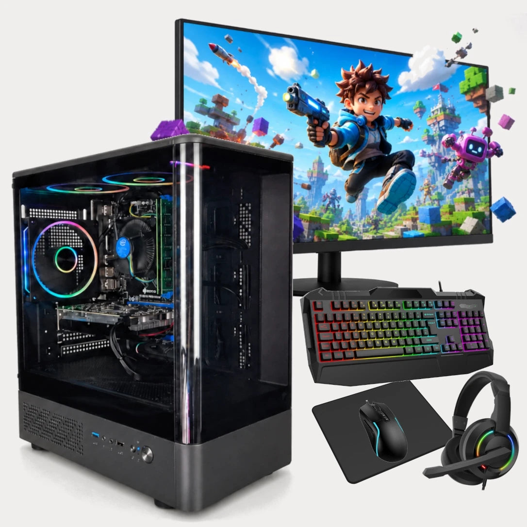 Centaurus Gaming Bundle | Intel® Core™ i5-4670 | NVIDIA® GeForce GTX™ 1060 | 16GB DDR3 RAM | 240GB SATA SSD