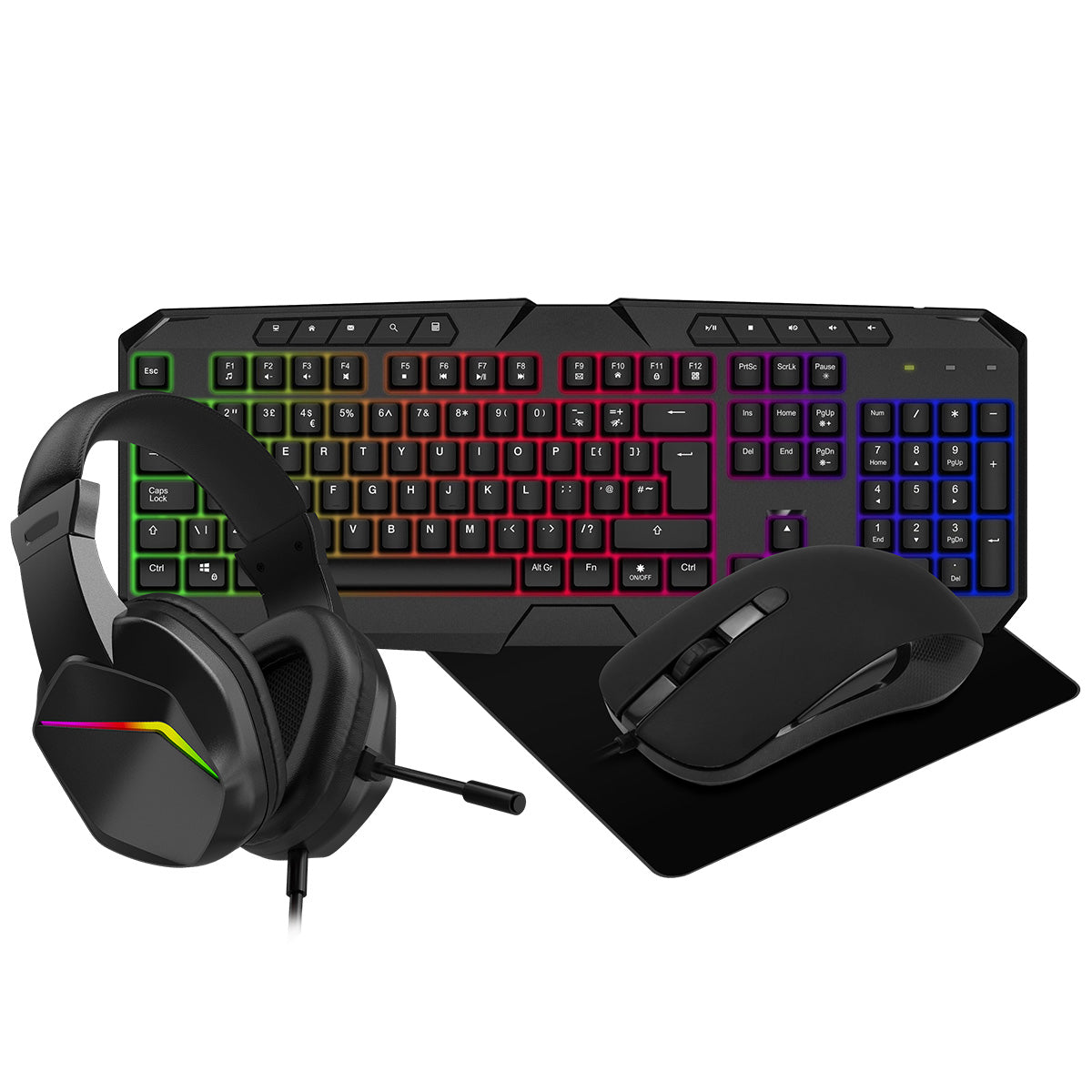 Sagittarius Gaming PC Bundle | Intel® Core™ i3-10100F  | NVIDIA® GeForce RTX™ 3050 | 16GB DDR4 RAM | 512GB M.2 NVMe SSD